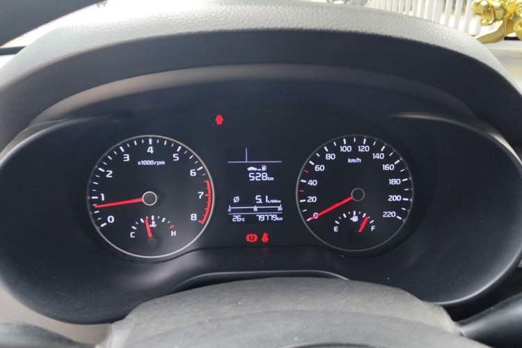 Used Kia K2 2017 Sedan 1.4L Manual Transmission GLS Instrument Cluster