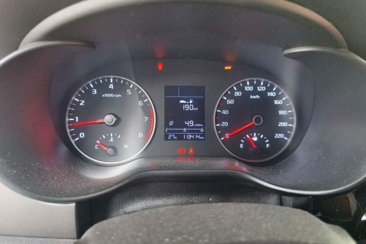 Used Kia K2 2017 Sedan 1.4L Manual Transmission 15th Anniversary Special Edition GLS Instrument Cluster