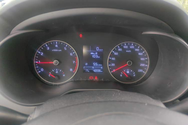 Used Kia K2 2017 Sedan 1.4L Manual Transmission 15th Anniversary Special Edition GLS Instrument Cluster