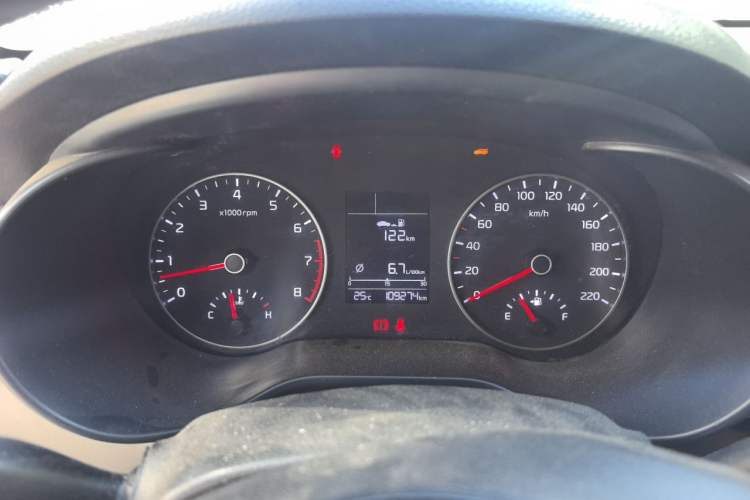 Used Kia K2 2017 Sedan 1.4L Manual Transmission GLS Instrument Cluster