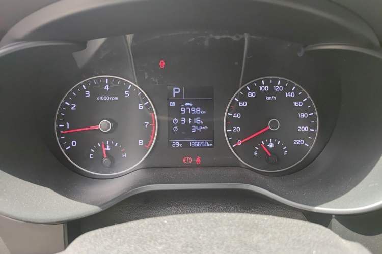 Used Kia K2 2017 Sedan 1.4L Automatic GLS Instrument Cluster