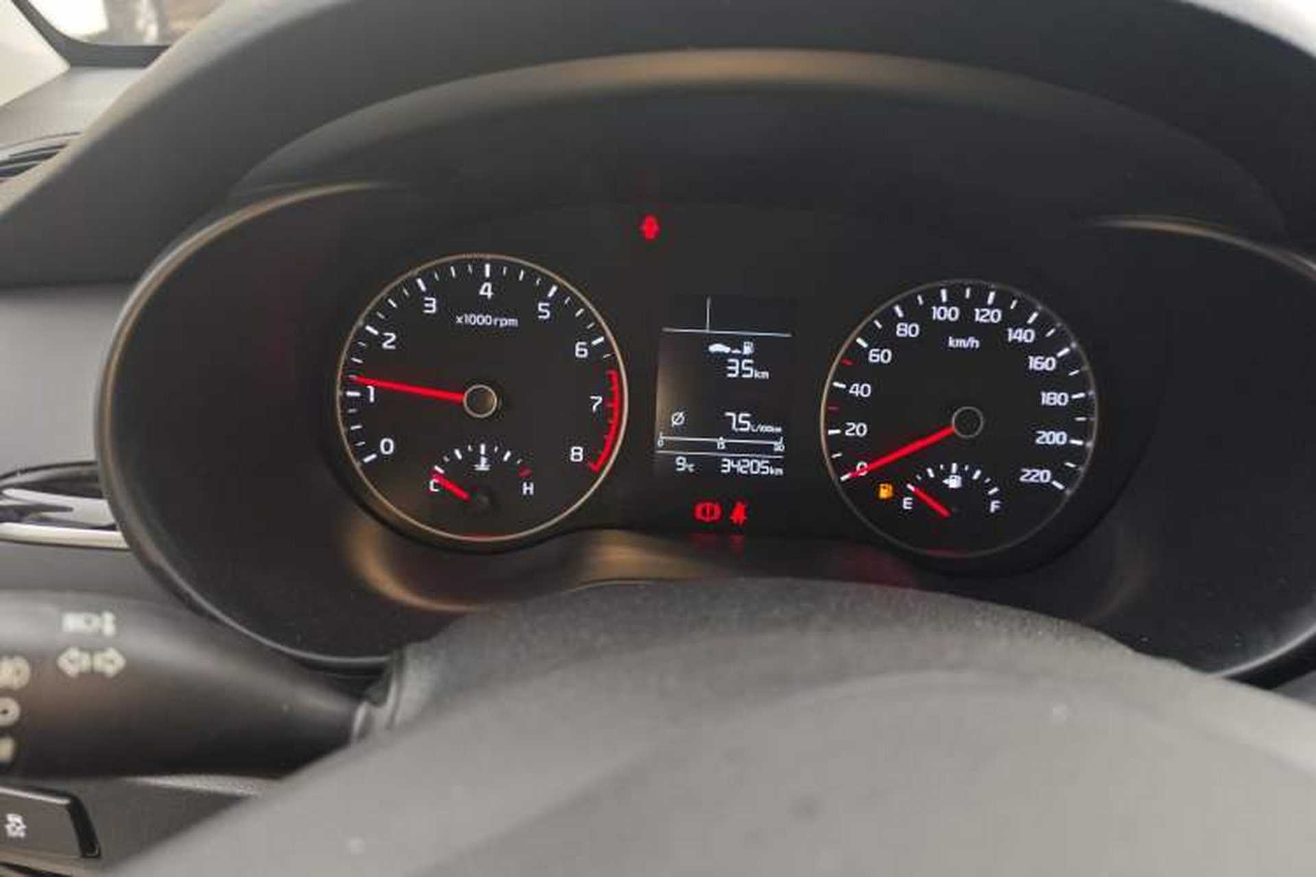 Used Kia K2 2017 Sedan 1.4L Manual Transmission 15th Anniversary Special Edition GLS Instrument Cluster