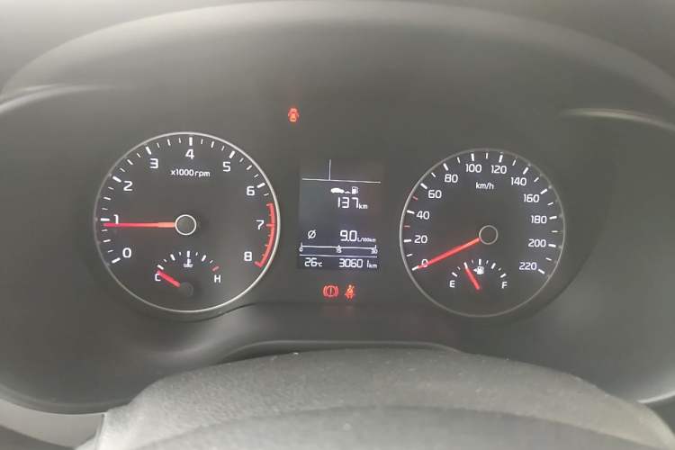 Used Kia K2 2017 Sedan 1.4L Manual Transmission GLS Instrument Cluster