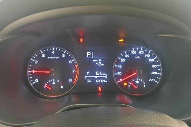 Used Kia K2 2017 Sedan 1.4L Automatic Transmission 15th Anniversary Special Edition GLS Instrument Cluster