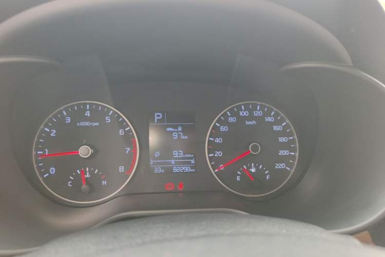 Used Kia K2 2017 Sedan 1.4L Automatic GLS Instrument Cluster