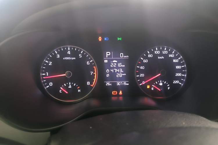 Used Kia K2 2017 Sedan 1.4L Automatic GLS Instrument Cluster