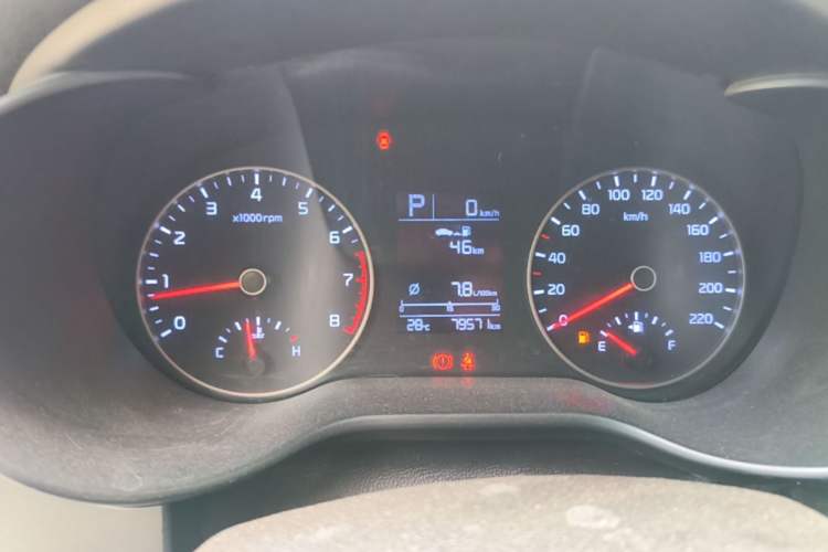 Used Kia K2 2017 Sedan 1.4L Automatic GLS Instrument Cluster