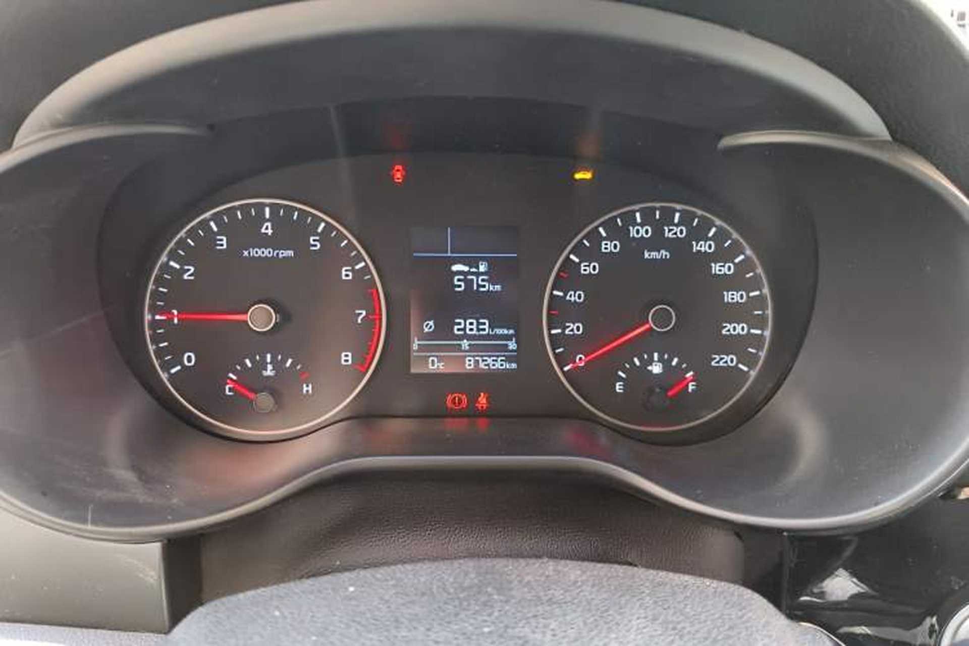 Used Kia K2 2017 Sedan 1.4L Manual Transmission 15th Anniversary Special Edition GLS Instrument Cluster