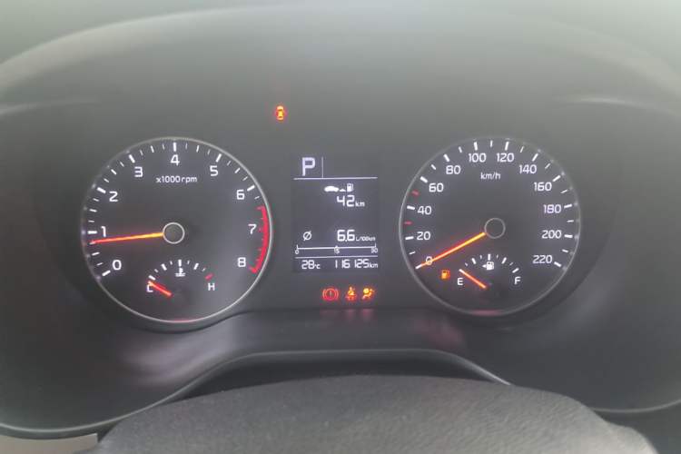 Used Kia K2 2017 Sedan 1.4L Automatic GLS Instrument Cluster