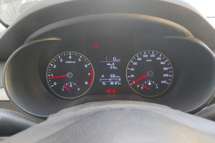 Used Kia K2 2017 Sedan 1.4L Manual Transmission GLS Instrument Cluster