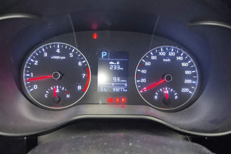 Used Kia K2 2017 Sedan 1.4L Automatic Transmission 15th Anniversary Special Edition GLS Instrument Cluster
