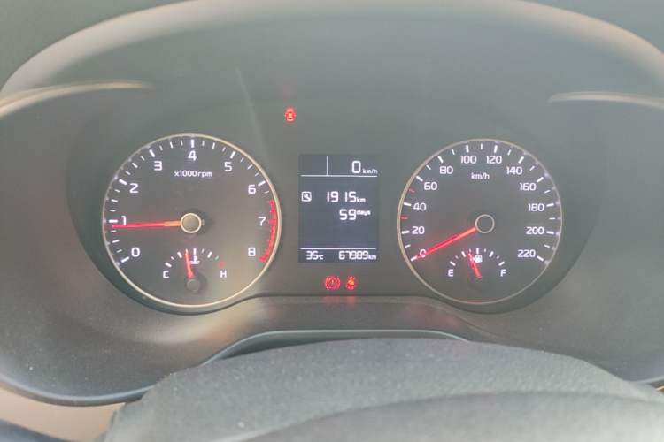 Used Kia K2 2017 Sedan 1.4L Manual Transmission GLS Instrument Cluster