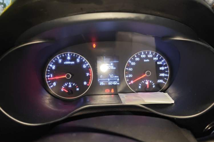 Used Kia K2 2017 Sedan 1.4L Manual Transmission GLS Instrument Cluster