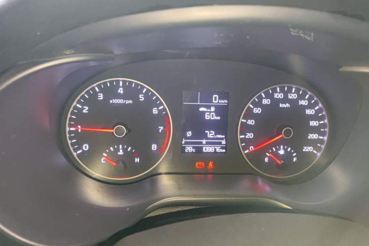 Used Kia K2 2017 Sedan 1.4L Manual Transmission GLS Instrument Cluster
