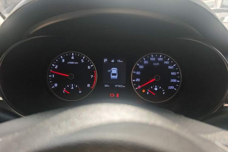 Used Kia K2 2017 Sedan 1.6L AT Premium Instrument Cluster