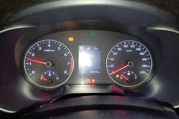 Used Kia K2 2017 Sedan 1.6L AT Premium Instrument Cluster