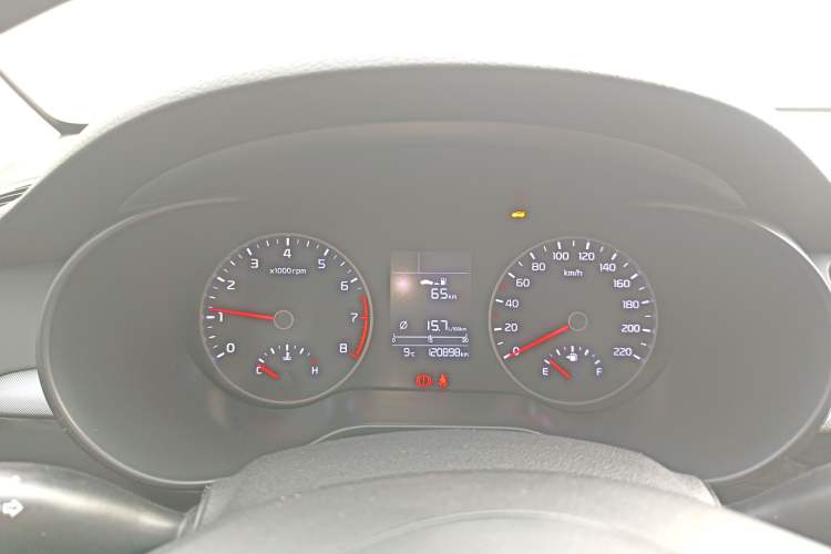 Used Kia K2 2017 Sedan 1.4L Manual Transmission GLS Instrument Cluster