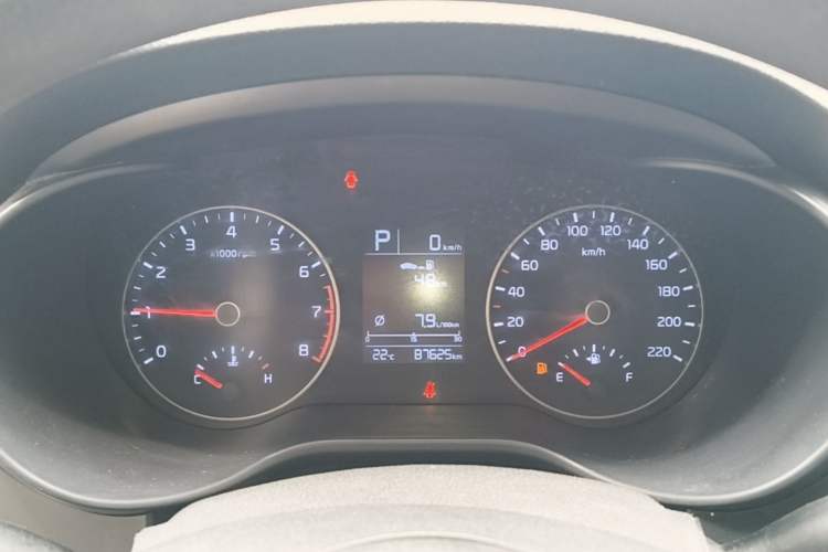 Used Kia K2 2017 Sedan 1.4L Automatic GLS Instrument Cluster