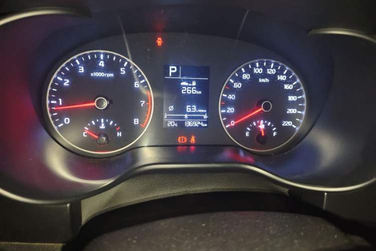 Used Kia K2 2017 Sedan 1.4L Automatic GLS Instrument Cluster