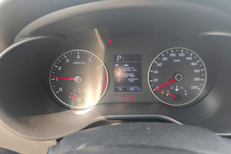 Used Kia K2 2017 Sedan 1.4L Automatic Transmission 15th Anniversary Special Edition GLS Instrument Cluster