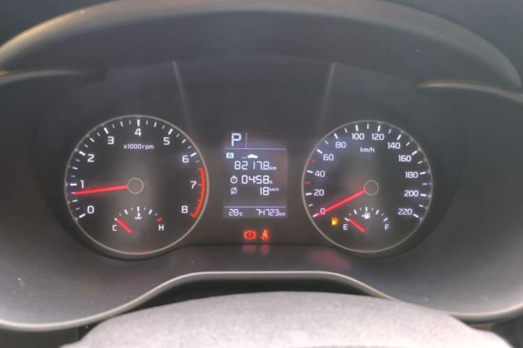 Used Kia K2 2017 Sedan 1.4L Automatic Transmission 15th Anniversary Special Edition GLS Instrument Cluster