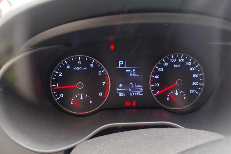 Used Kia K2 2017 Sedan 1.4L Automatic GLS Instrument Cluster
