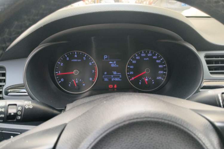 Used Kia K2 2017 Sedan 1.4L Automatic Transmission 15th Anniversary Special Edition GLS Instrument Cluster