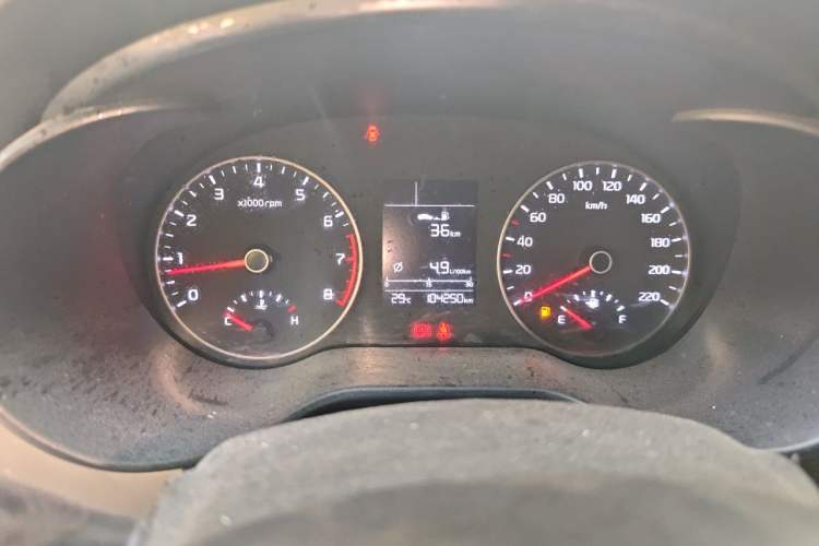 Used Kia K2 2017 Sedan 1.4L Manual Transmission GLS Instrument Cluster