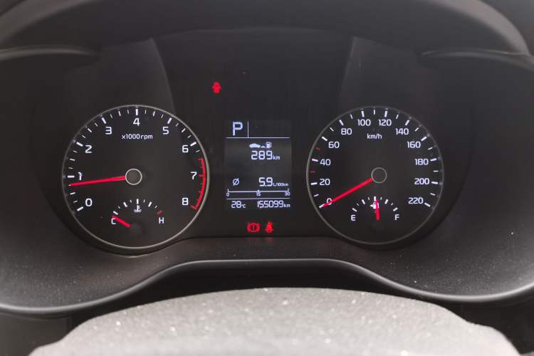Used Kia K2 2017 Sedan 1.4L Automatic GLS Instrument Cluster
