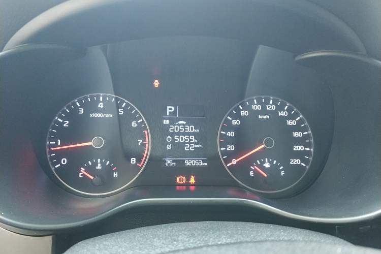 Used Kia K2 2017 Sedan 1.4L Automatic GLS Instrument Cluster