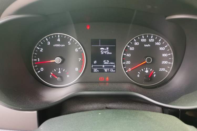 Used Kia K2 2017 Sedan 1.4L Manual Transmission GLS Instrument Cluster