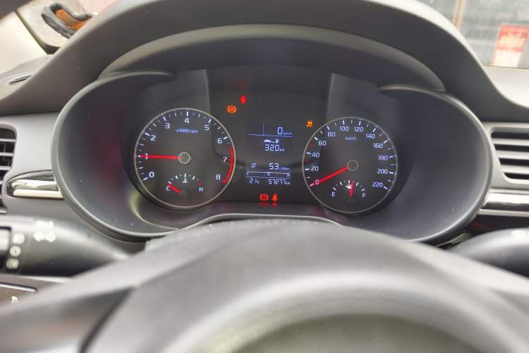 Used Kia K2 2017 Sedan 1.4L Manual Transmission 15th Anniversary Special Edition GLS Instrument Cluster