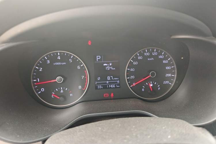 Used Kia K2 2017 Sedan 1.4L Automatic Transmission 15th Anniversary Special Edition GLS Instrument Cluster
