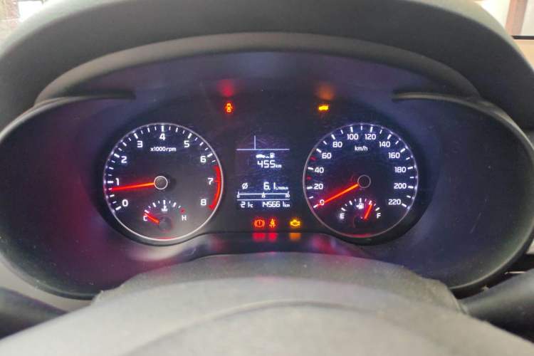Used Kia K2 2017 Sedan 1.4L Manual Transmission GLS Instrument Cluster