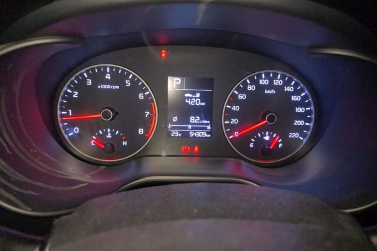 Used Kia K2 2017 Sedan 1.4L Automatic Transmission 15th Anniversary Special Edition GLS Instrument Cluster