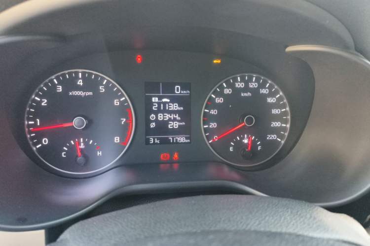 Used Kia K2 2017 Sedan 1.4L Manual Transmission GLS Instrument Cluster