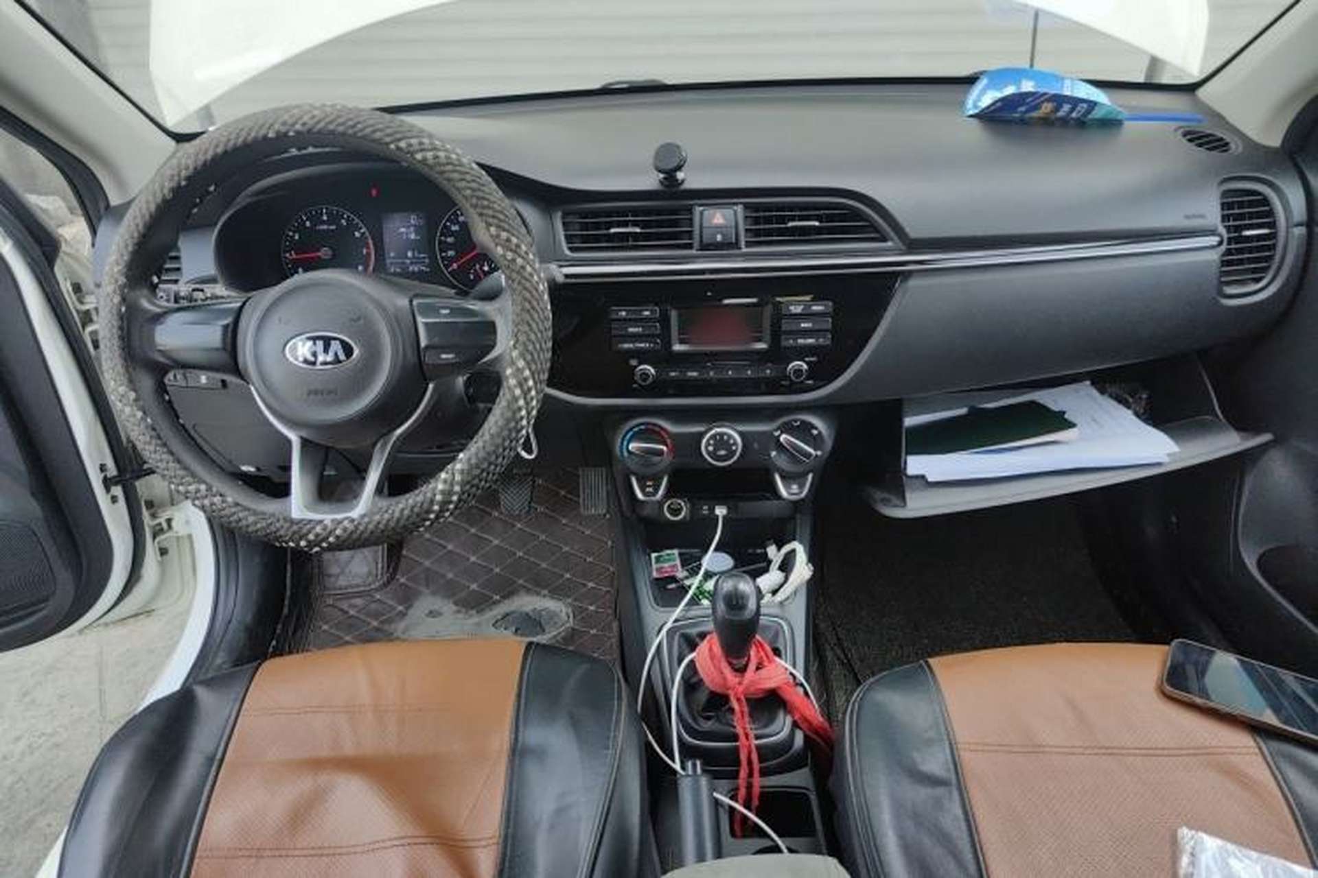Used Kia K2 2017 Sedan 1.4L Manual Transmission 15th Anniversary Special Edition GLS Interior 2