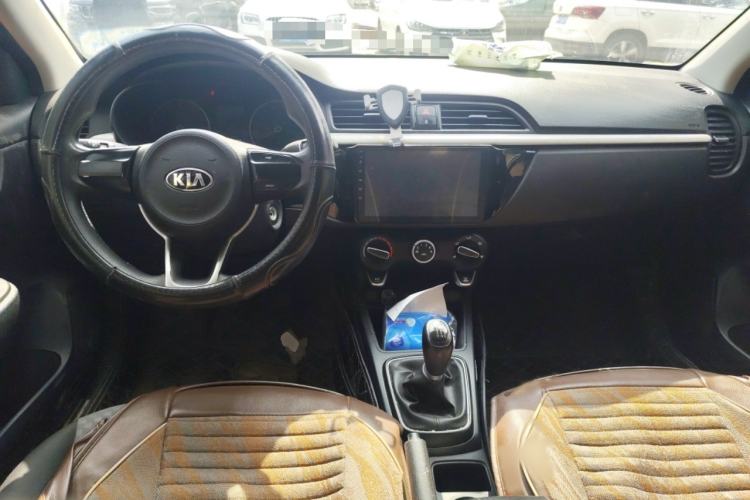 Used Kia K2 2017 Sedan 1.4L Manual Transmission GLS Interior 2