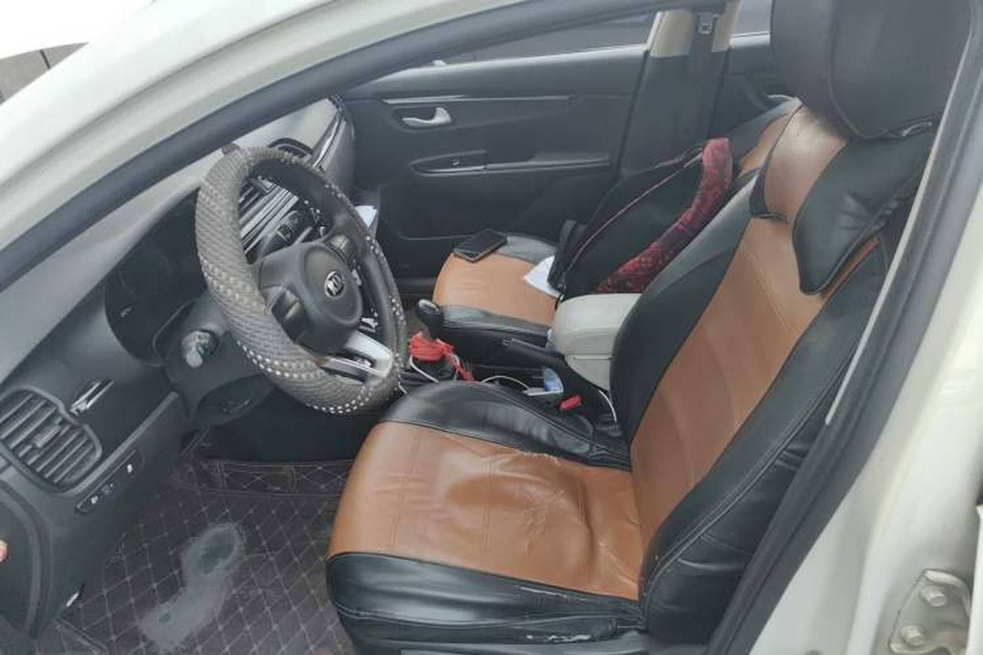 Used Kia K2 2017 Sedan 1.4L Manual Transmission 15th Anniversary Special Edition GLS Left Front Seat