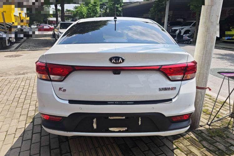 Used Kia K2 2017 Sedan 1.4L Automatic GLS Rear