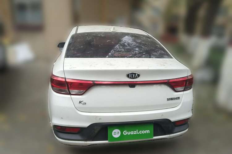 Used Kia K2 2017 Sedan 1.4L Automatic GLS Rear