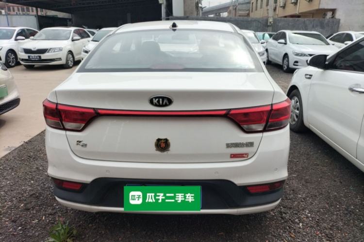 Used Kia K2 2017 Sedan 1.4L Manual Transmission 15th Anniversary Special Edition GLS Rear