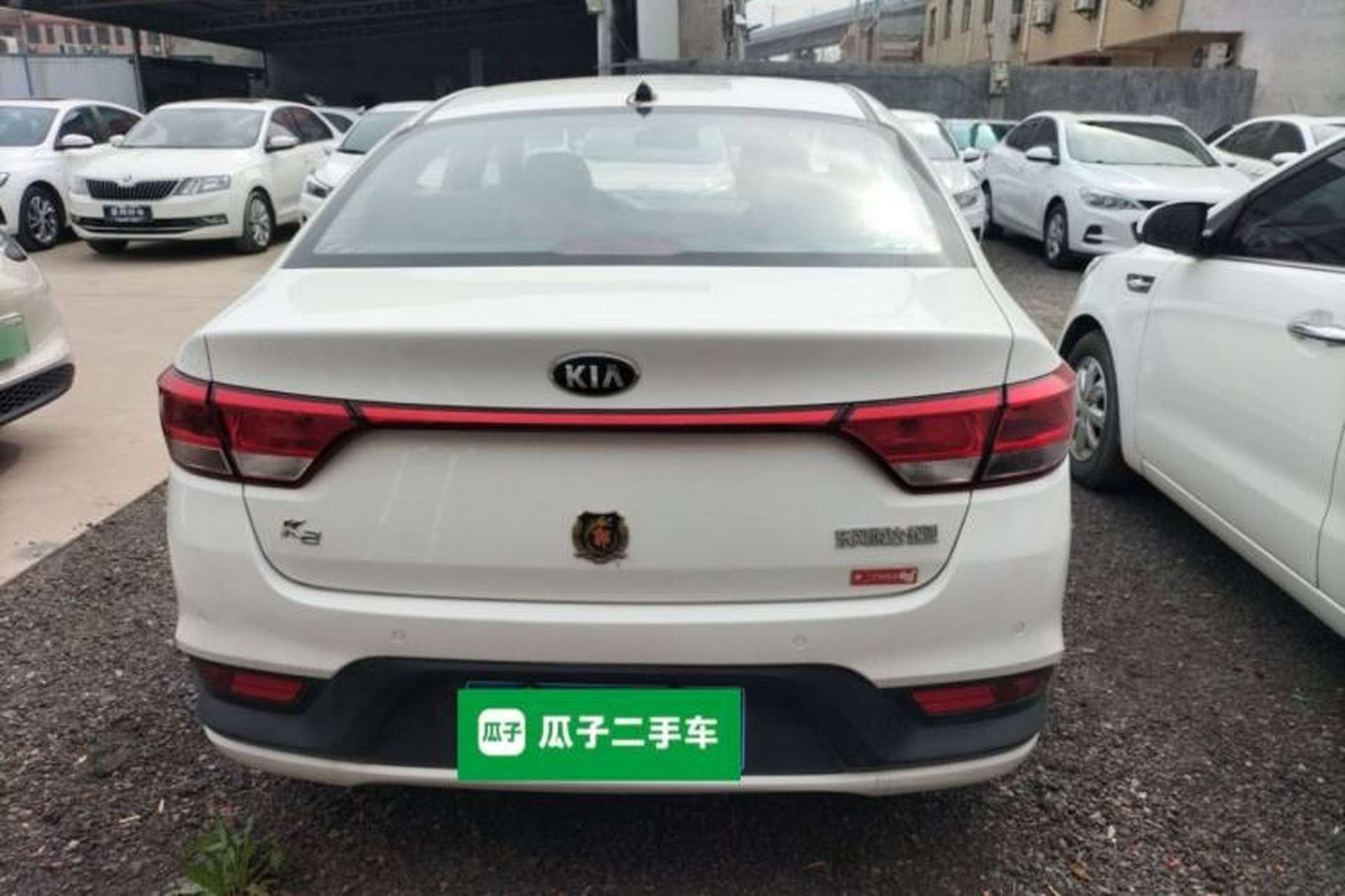Used Kia K2 2017 Sedan 1.4L Manual Transmission 15th Anniversary Special Edition GLS Rear