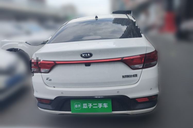 Used Kia K2 2017 Sedan 1.4L Automatic GLS Rear