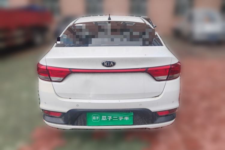 Used Kia K2 2017 Sedan 1.4L Manual Transmission GLS Rear