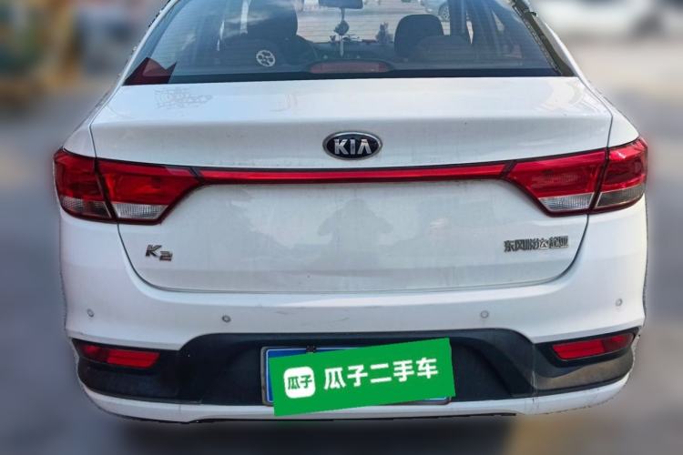 Used Kia K2 2017 Sedan 1.4L Manual Transmission GLS Rear