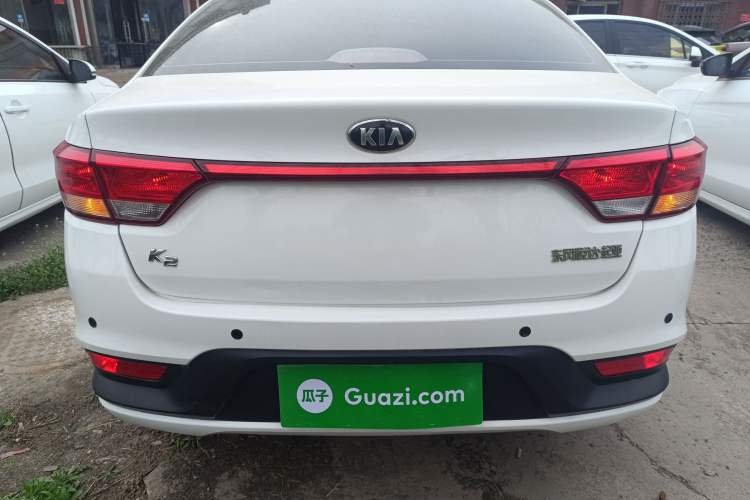 Used Kia K2 2017 Sedan 1.4L Manual Transmission GLS Rear