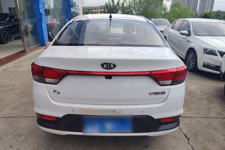 Used Kia K2 2017 Sedan 1.4L Automatic GLS Rear