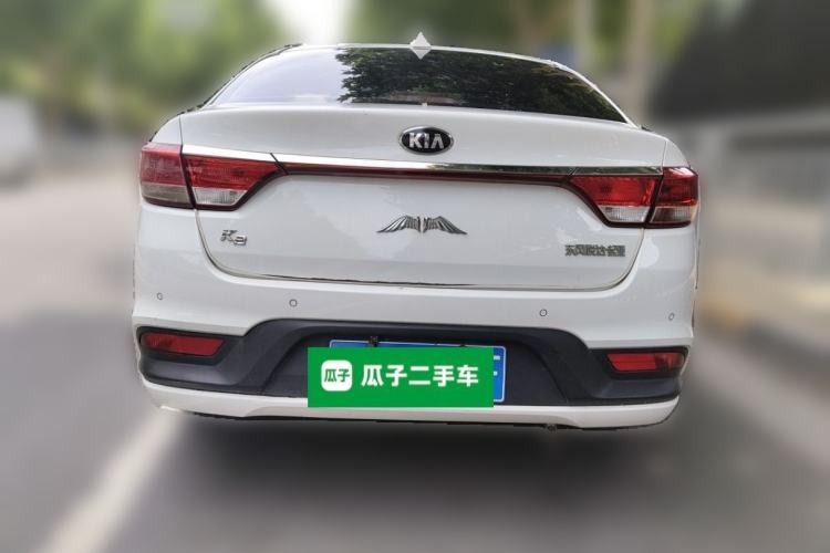 Used Kia K2 2017 Sedan 1.4L Manual Transmission GLS Rear