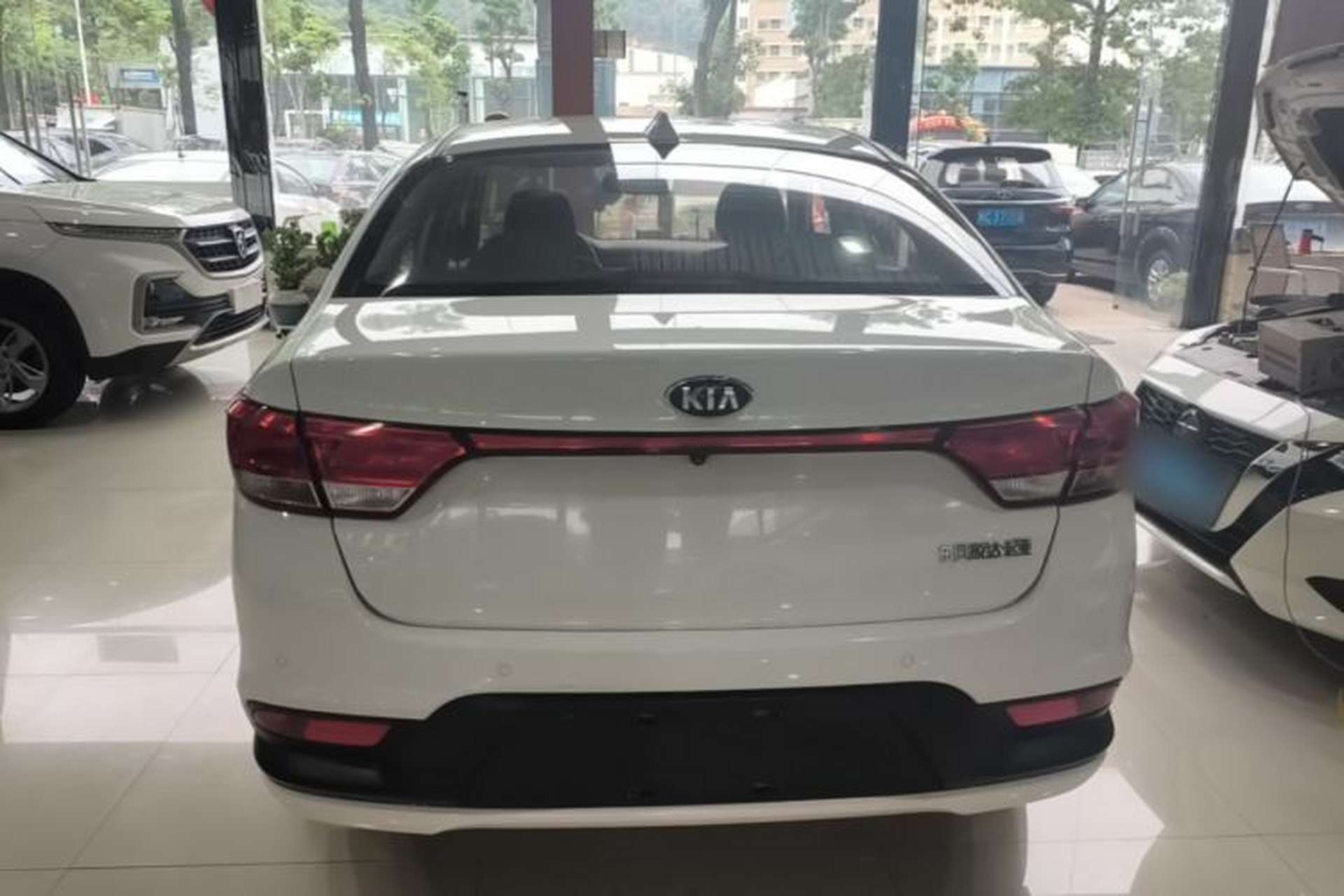 Used Kia K2 2017 Sedan 1.4L Manual Transmission GLS Rear